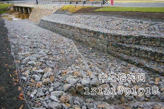 護坡格賓石籠